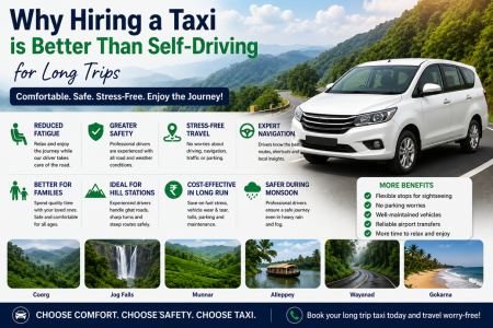 Why Hiring a Taxi is Better Than Self-Driving for Long Trips - Sayara Tours and Travels