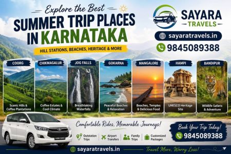 Places to Visit in Summer in Karnataka